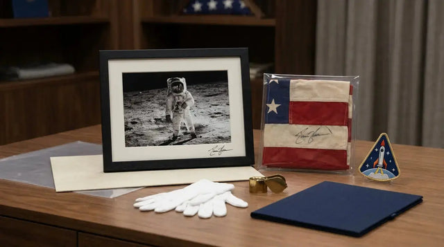 Astronaut Signed American Flag vs Signed Photo: Which Holds Value Better?