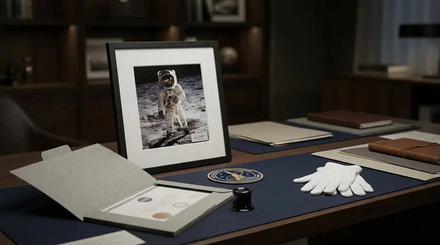 Buying NASA Apollo Astronaut Autographs: Flown Artifacts vs. Signed Photographs