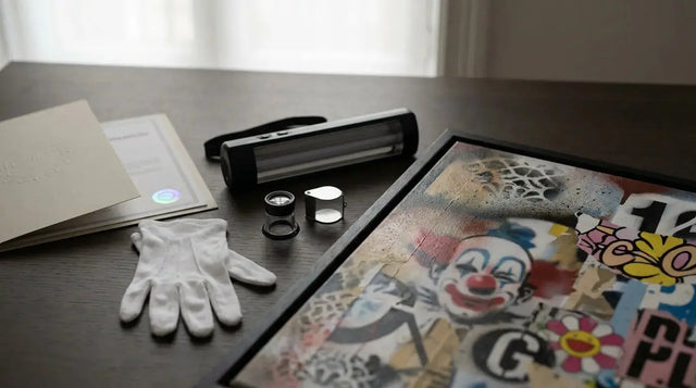 DEATH NYC Street Art 1/1 Original Joker x Murakami x LV Mixed Media Art — Collector Guide, Value & Authentication