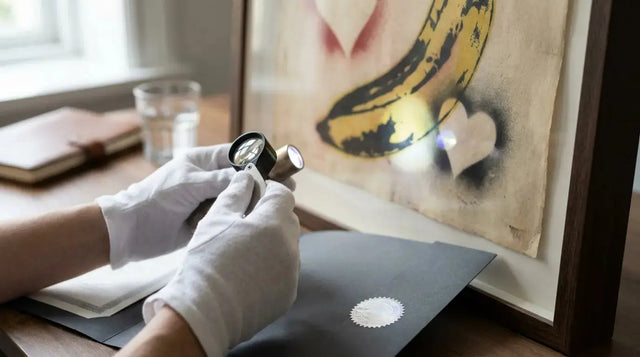 DEATH NYC Street Art 1/1 Original Warhol Banana LV Hearts Mixed Media Art — Collector Guide, Value & Authentication