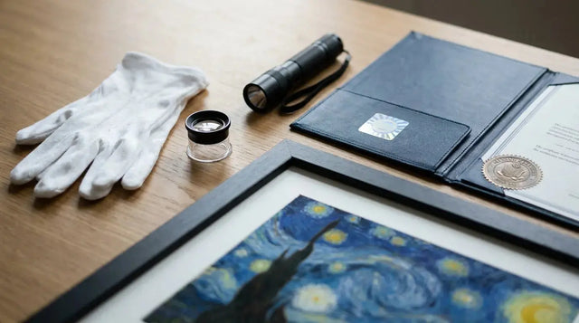 DEATH NYC Street Art Umbrella Girl Starry Night Banksy Van Gogh Ltd Ed Signed Print COA — Collector Guide, Value & Authentication