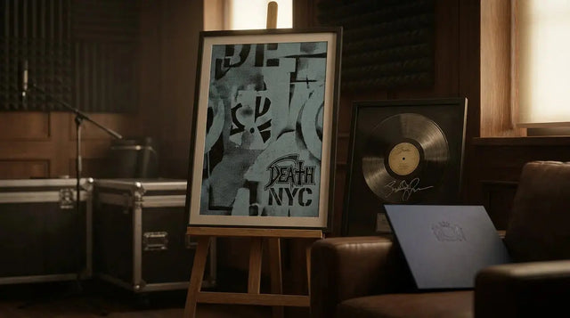 DEATH NYC Taylor Swift Blue Drip 3/100 Signed Ltd Ed Print w/COA Pop Art — Collector Guide, Value & Authentication