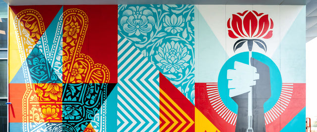 Shepard Fairey Cross-Index Study 17: 2012–2015 Edition Structure