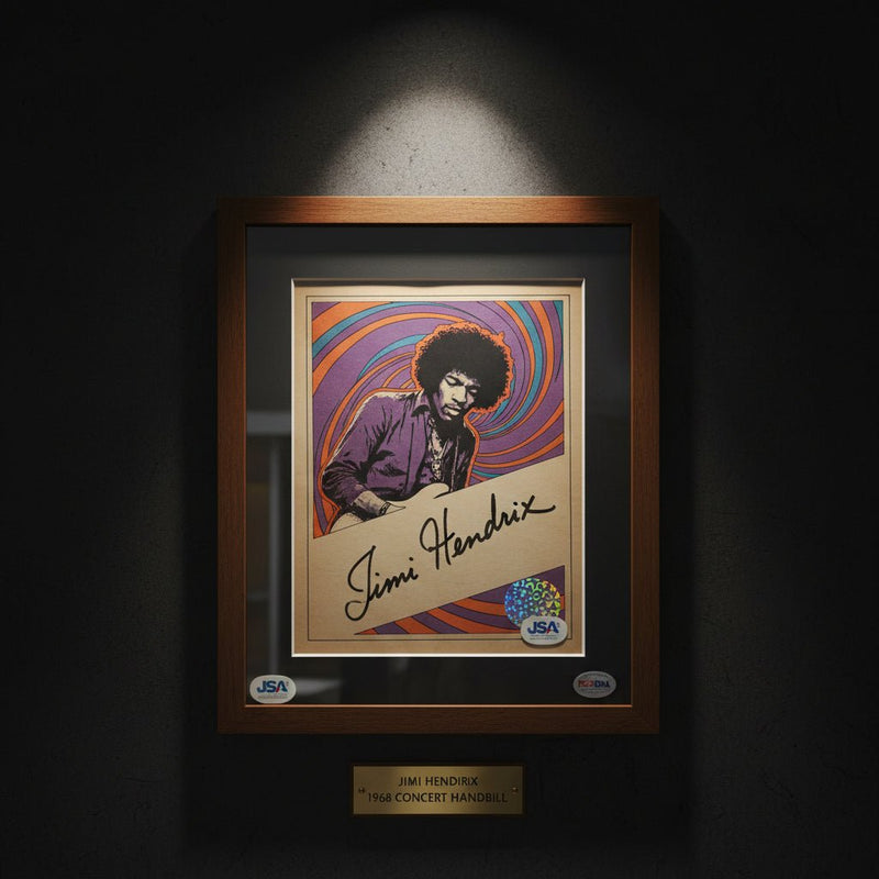 Jimi Hendrix Signed Memorabilia: Authentication Guide & Market Values - Gauntlet Gallery
