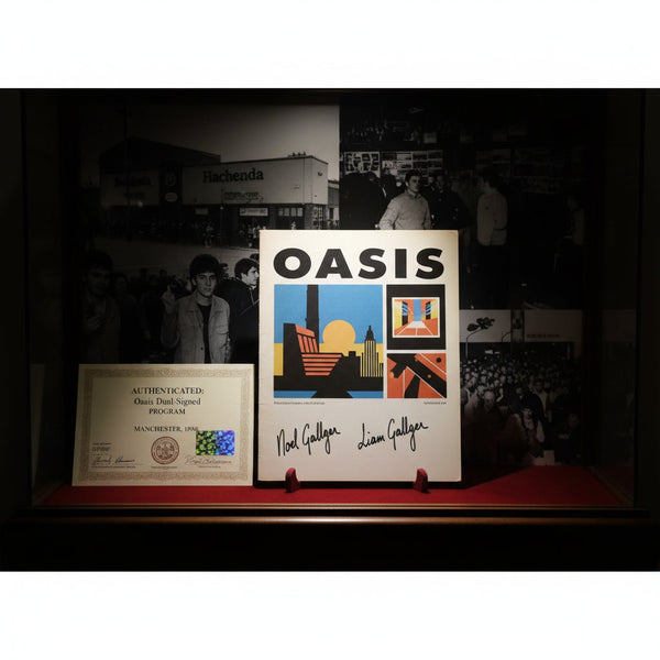 Oasis Signed Memorabilia: Liam vs. Noel Gallagher and the Reunion Premium