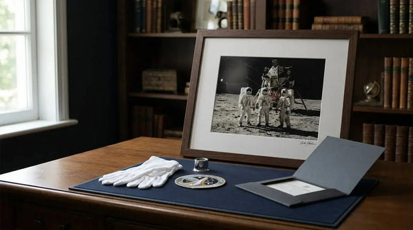 Portraits of three Apollo 11 Moon Landers Signed by Buzz Aldrin: Collector Guide, Rarity & Value