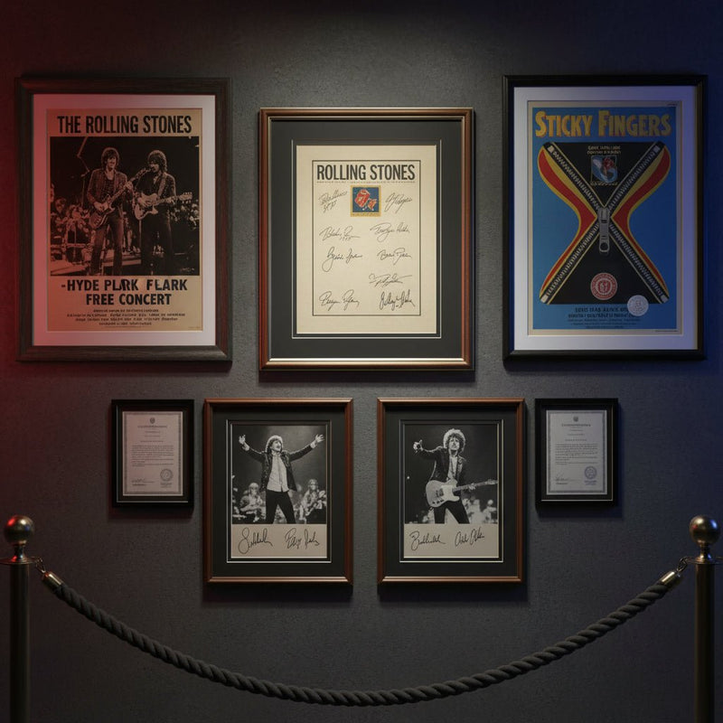 Rolling Stones Signed Memorabilia: Authentication & Collector Guide - Gauntlet Gallery