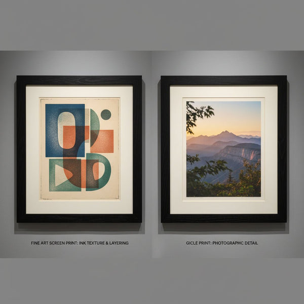 Screen Print vs Giclee: Which Art Print Format Has Higher Collector Value?