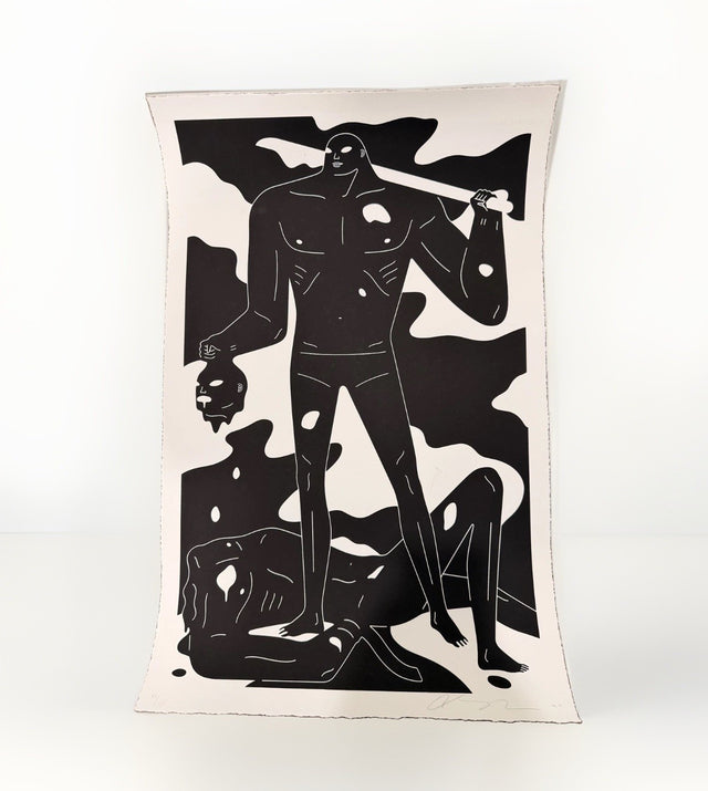 Cleon Peterson A Perfect Trade White Screen Print Signed Numbered /125