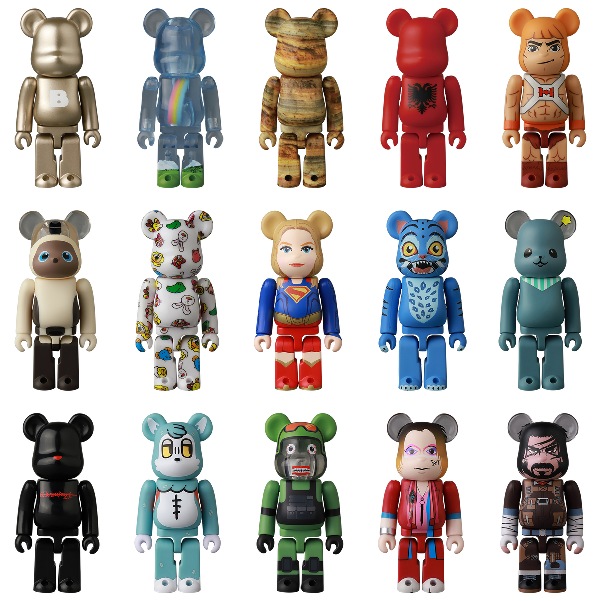 Official BE@RBRICK Series 52 lineup — main-series 100% collector guide
