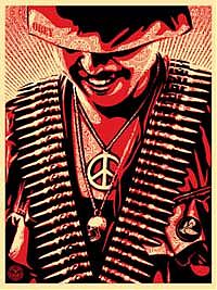 Shepard Fairey — Duality of Humanity 1: The Armed Peace
