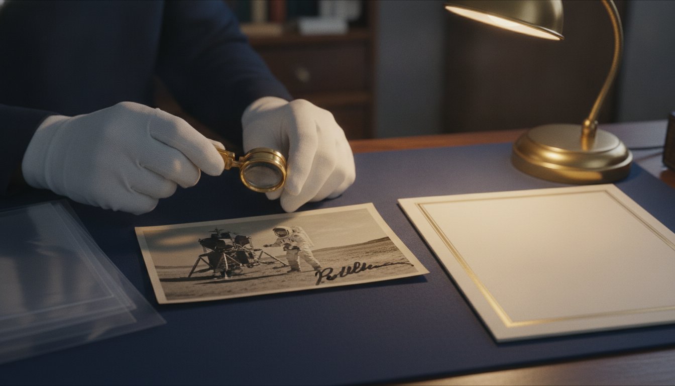 What Should I Inspect Before Buying Signed Astronaut Memorabilia Online?