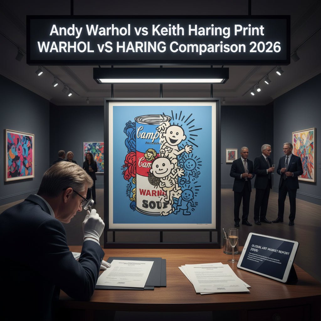 Andy Warhol vs Keith Haring Print Value Comparison 2026 - Gauntlet Gallery
