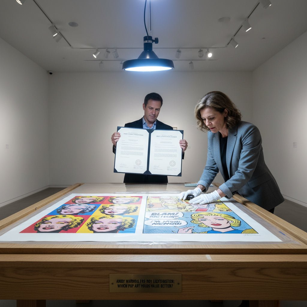 Andy Warhol vs Roy Lichtenstein: Which Pop Art Holds Value Better? - Gauntlet Gallery