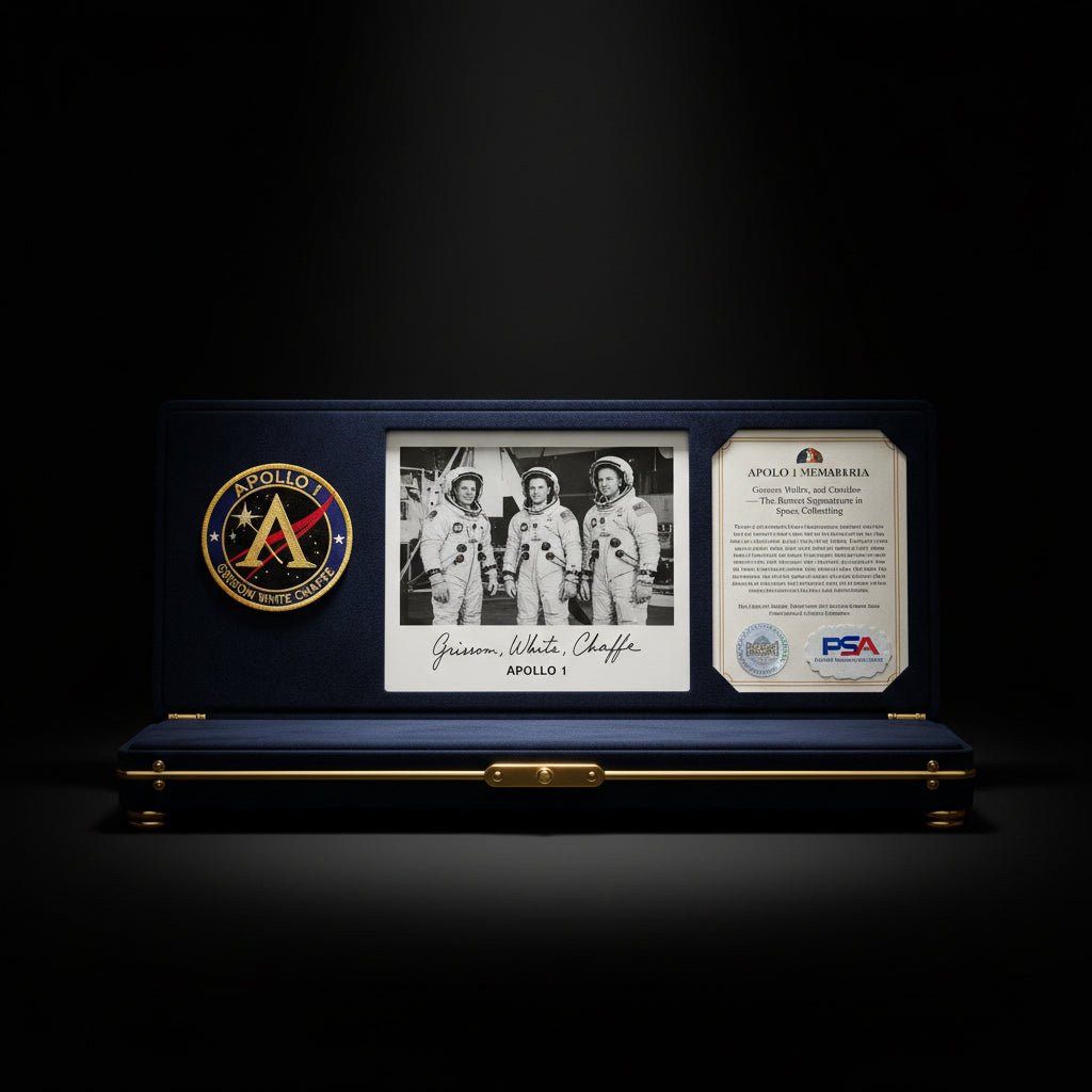 Apollo 1 Memorabilia: Grissom, White, and Chaffee — The Rarest Signatures in Space Collecting - Gauntlet Gallery