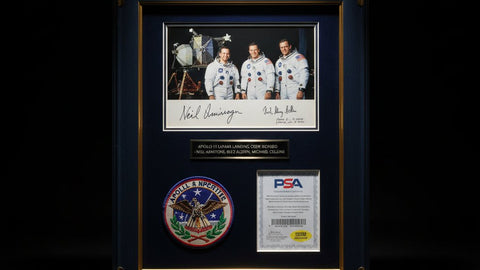 Apollo 11 Crew Memorabilia Complete Guide — Neil Armstrong, Buzz Aldrin, Michael Collins