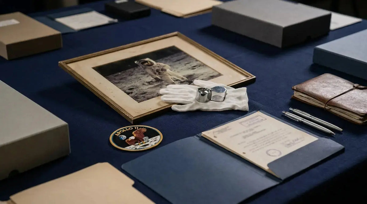 Apollo 11 Mission Collectibles: Complete Guide to What Exists and What It's Worth - Gauntlet Gallery