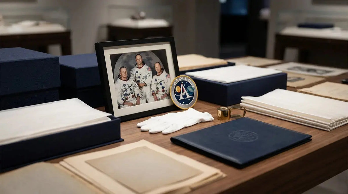 Apollo 12 Memorabilia Guide — Pete Conrad, Alan Bean, Richard Gordon - Gauntlet Gallery