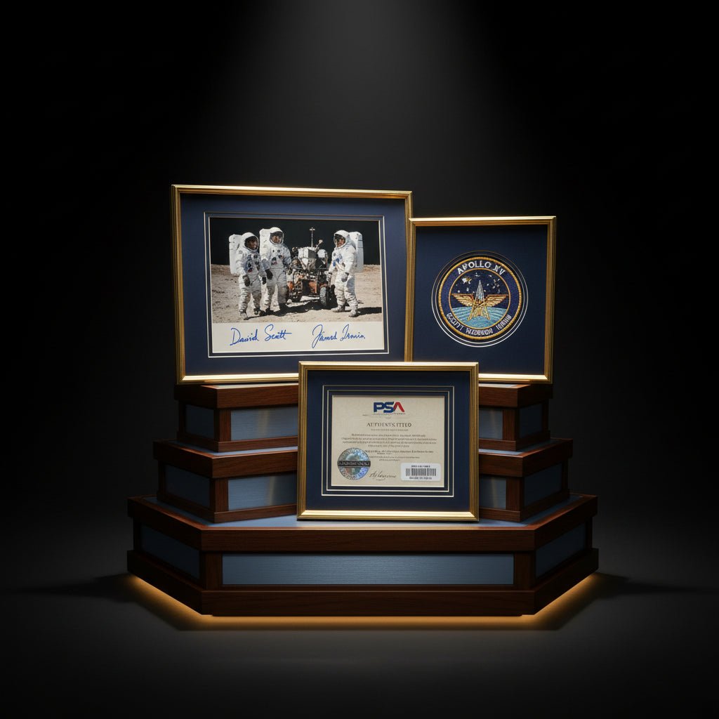 Apollo 15 Memorabilia Guide — David Scott, James Irwin, Alfred Worden - Gauntlet Gallery
