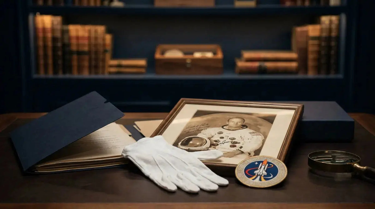 Apollo Crew-Signed Items vs Individual Astronaut Signatures: How Pricing Really Works - Gauntlet Gallery