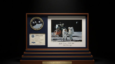 Apollo Lunar Module vs Command Module Crew — Does Lunar Surface EVA Add Signature Premium?