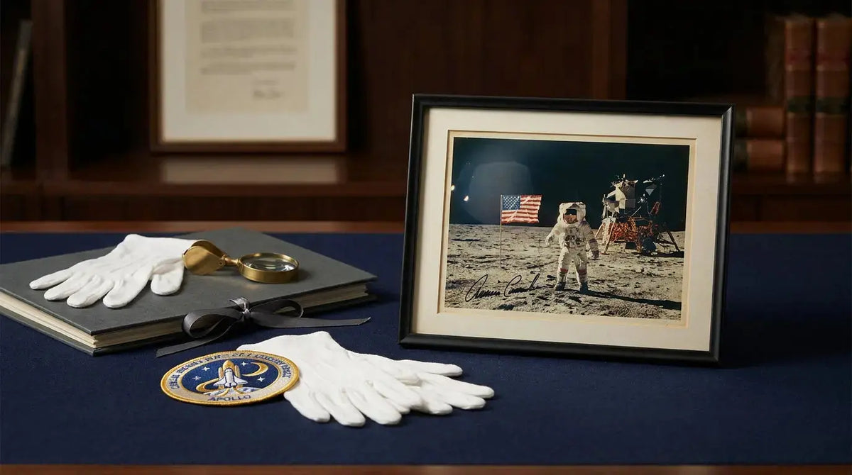 Apollo Lunar Module vs Command Module Crew — Does Lunar Surface EVA Add Signature Premium? - Gauntlet Gallery
