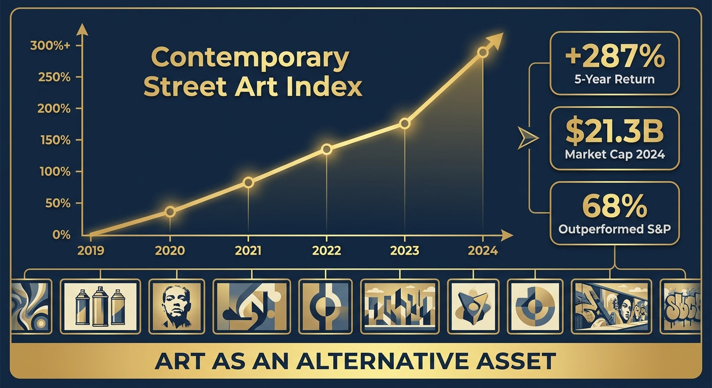 Art as an Investment: 5-Year Performance Data - Gauntlet Gallery