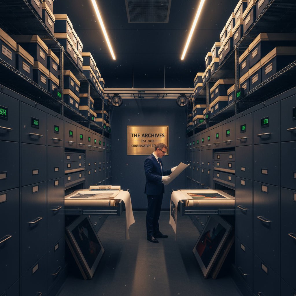 Art Collection Storage and Care: Long-Term Preservation Guide - Gauntlet Gallery