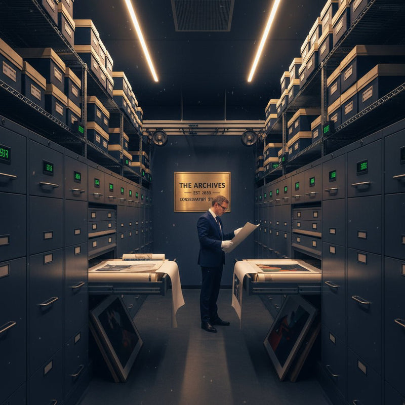 Art Collection Storage and Care: Long-Term Preservation Guide - Gauntlet Gallery