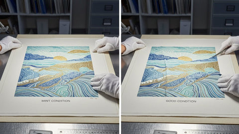 Art Print Condition Grading: VG, NM, Mint Explained for Collectors