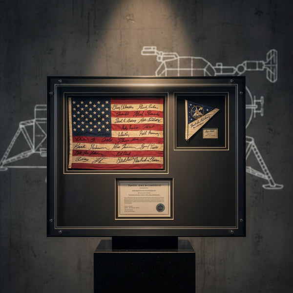 Astronaut Signed Flags: American vs. Mission Flags and the Flown Premium