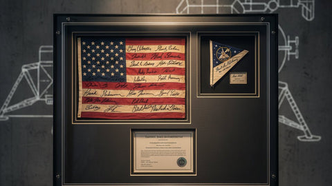 Astronaut Signed Flags: American vs. Mission Flags and the Flown Premium