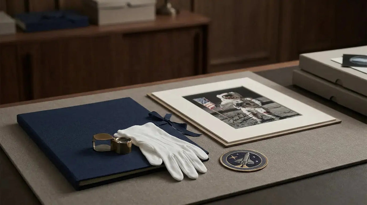 Astronaut Signed Flags: American vs. Mission Flags and the Flown Premium - Gauntlet Gallery