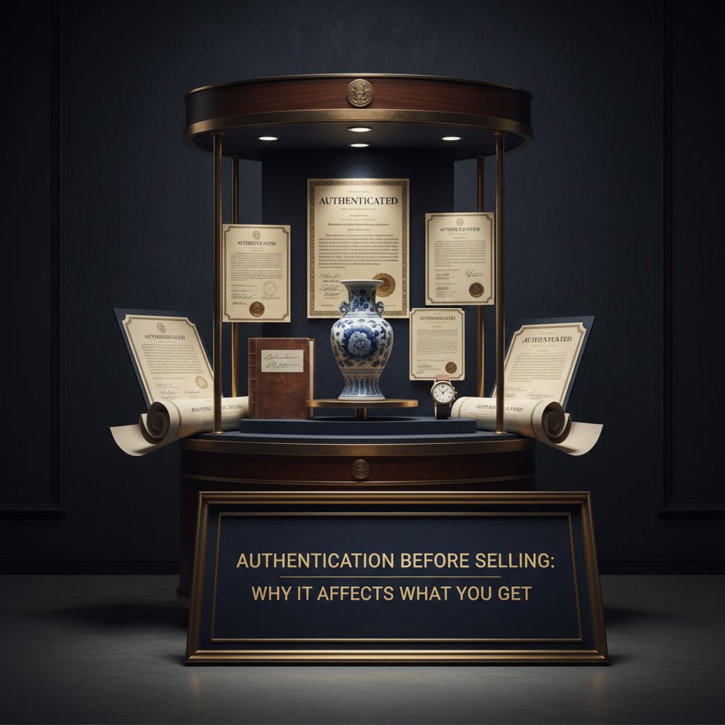 Authentication Before Selling: Why It Affects What You Get - Gauntlet Gallery