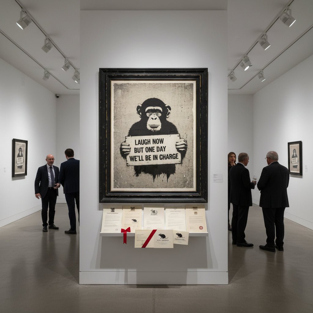 Banksy Pest Control COA: How It Works and What It Guarantees - Gauntlet Gallery