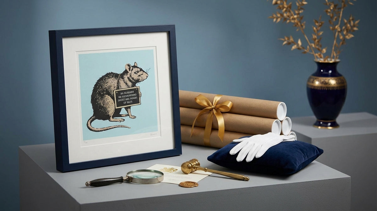 Why Banksy Prints Trade at a Premium Within the Same Edition