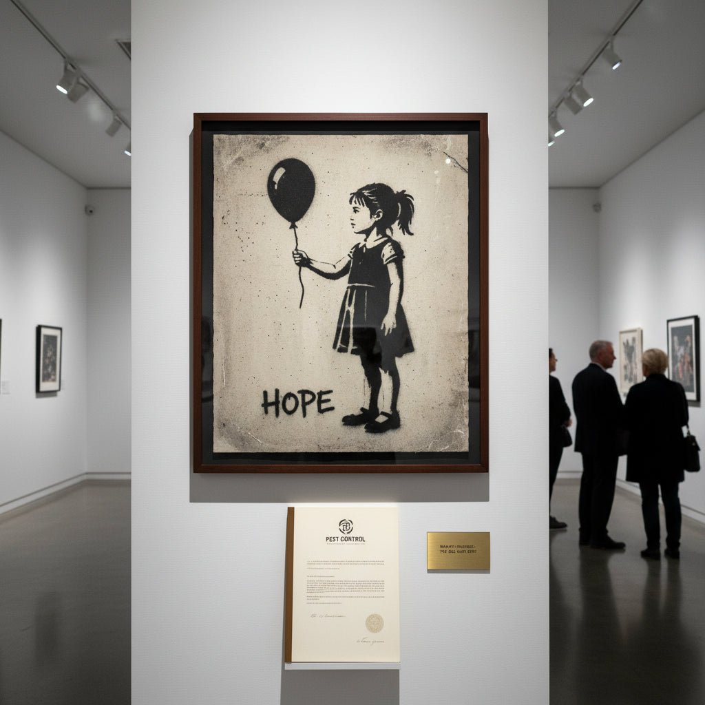 Banksy Screen Print vs Offset Print — Authentication and Value Difference - Gauntlet Gallery