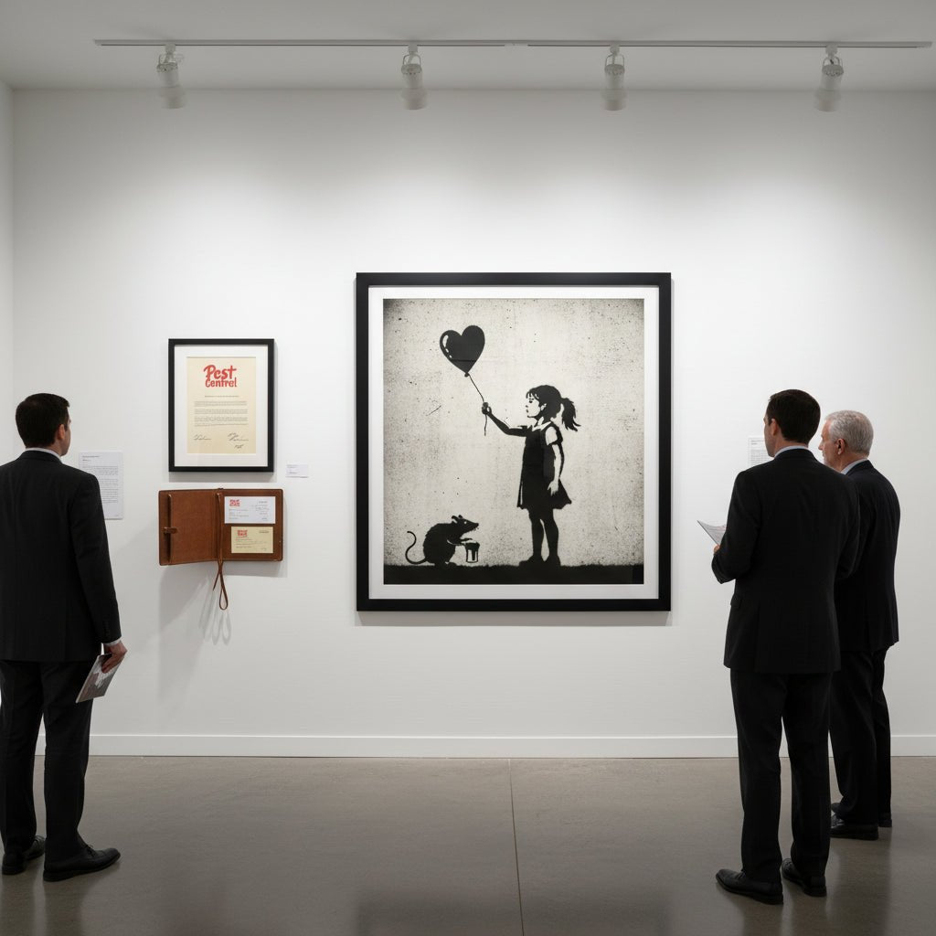 Banksy Unsigned vs Signed Prints — What's the Value Difference? - Gauntlet Gallery