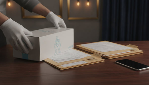 What Documentation Should Come With a KAWS Figure Bought Online?