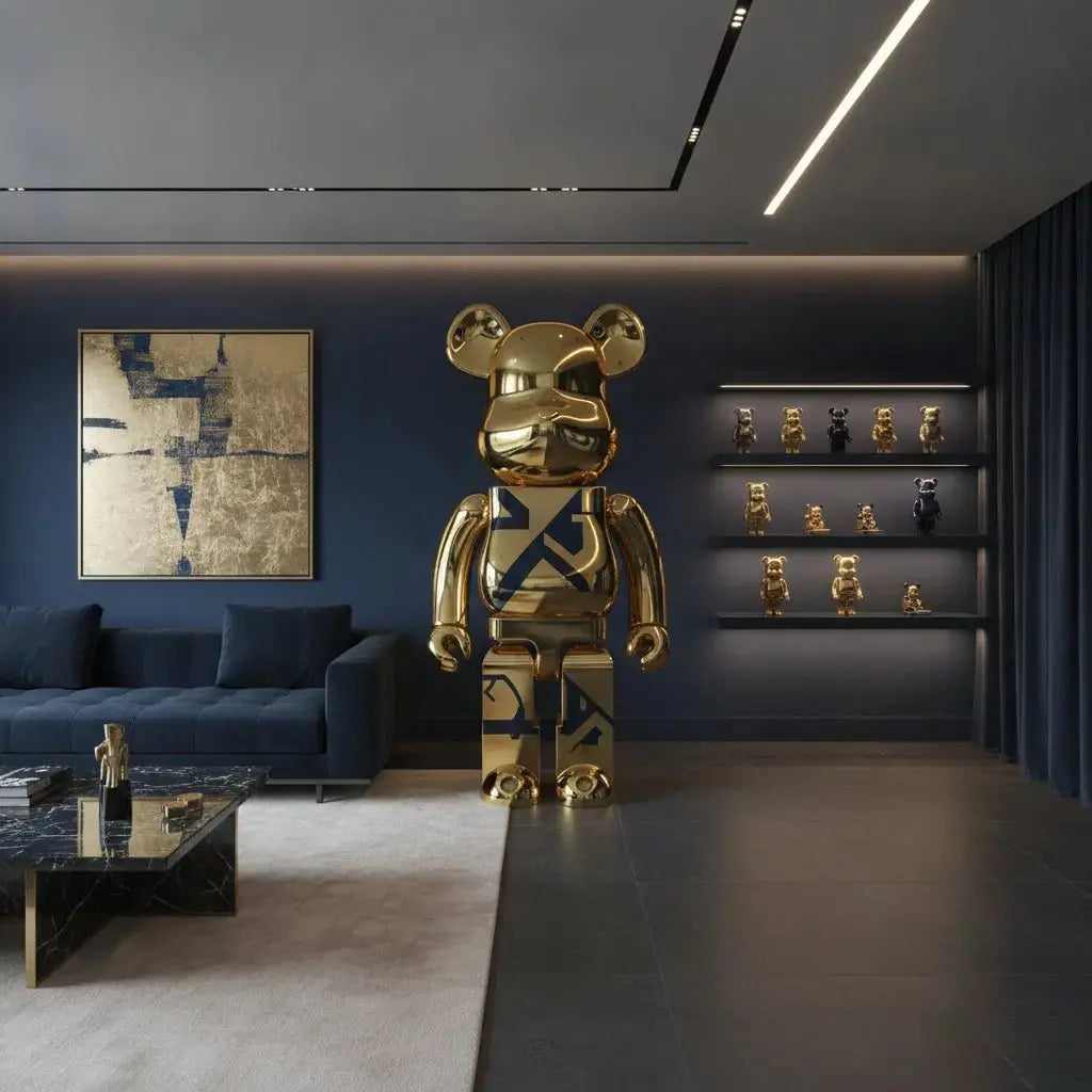 BE@RBRICK 1000% Display: Wall, Floor, or Furniture Guide - Gauntlet Gallery