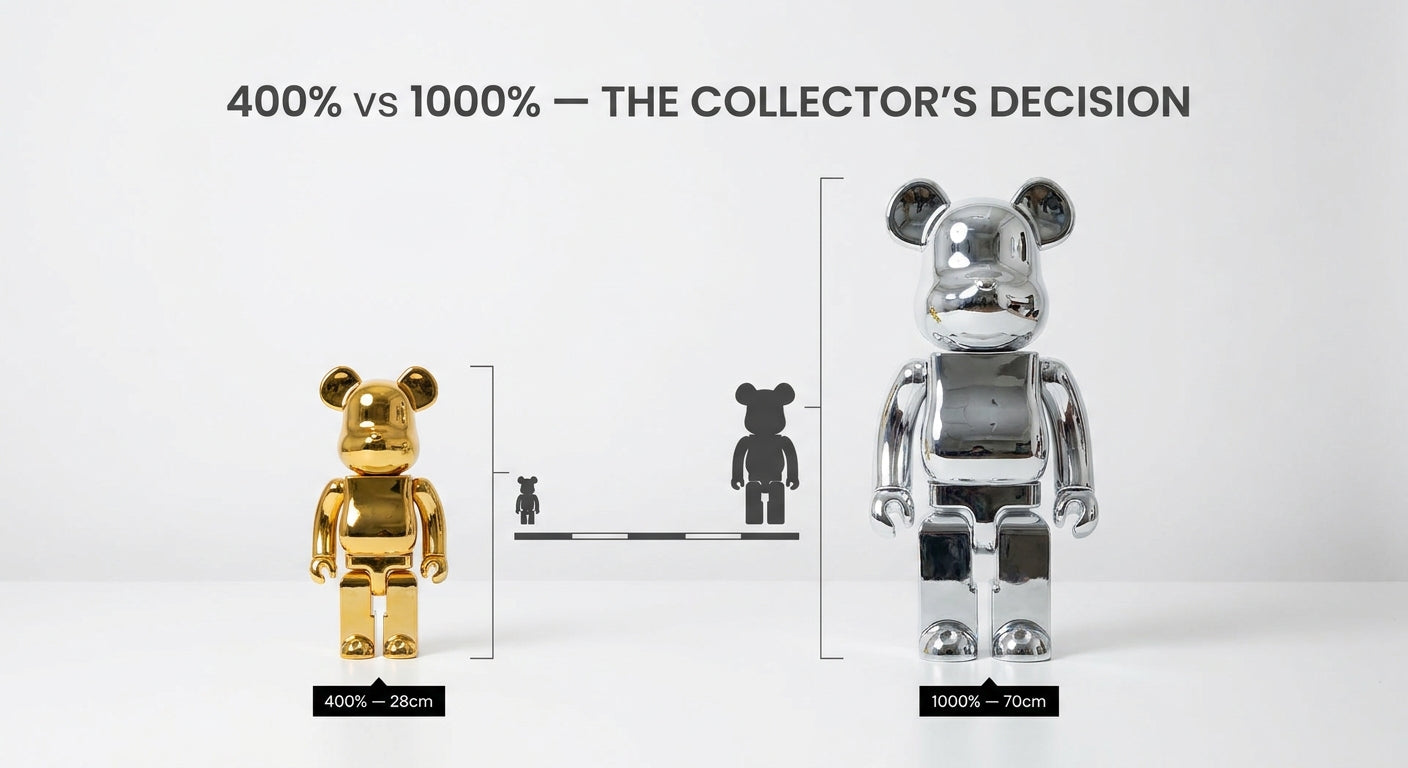 Bearbrick 400% vs 1000%: Which Should You Buy? - Gauntlet Gallery