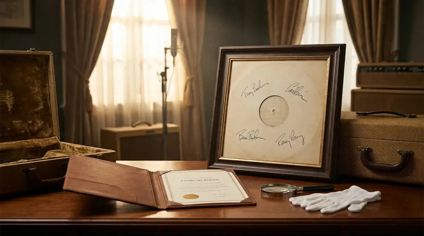 Beatles Signed Memorabilia: All Four Signatures vs Individual — What's the Premium? - Gauntlet Gallery