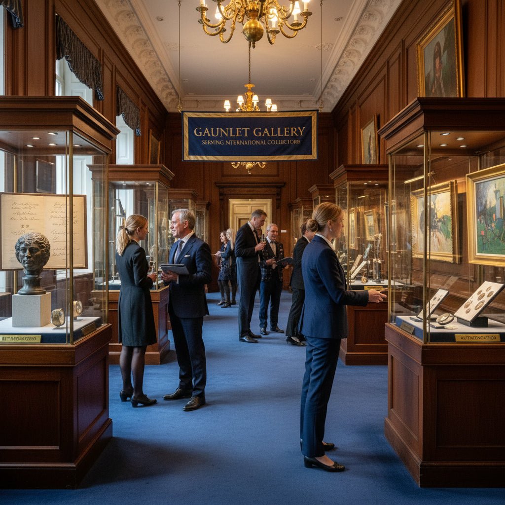 Best Authenticated Collectibles Dealers in London — and How Gauntlet Gallery Serves International Collectors - Gauntlet Gallery