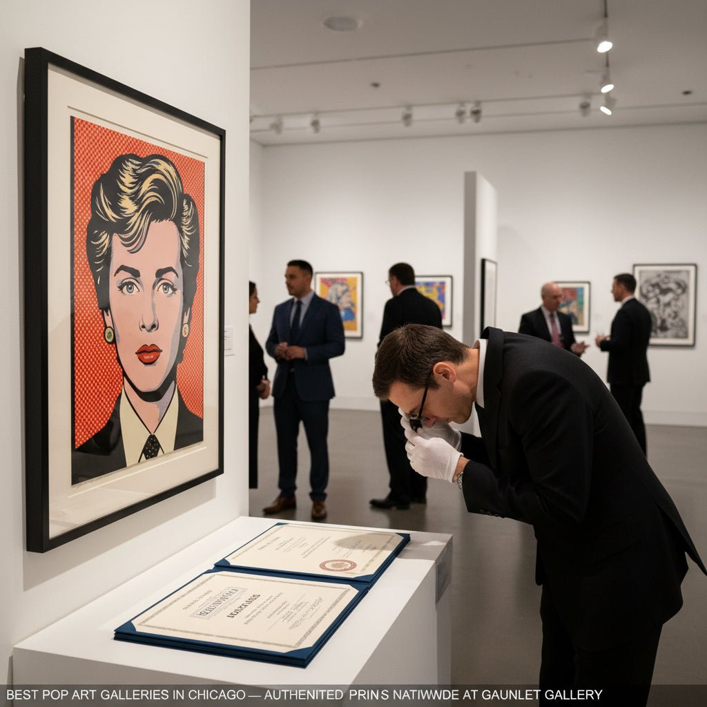 Best Pop Art Galleries in Chicago — Authenticated Prints Available Nationwide at Gauntlet Gallery - Gauntlet Gallery