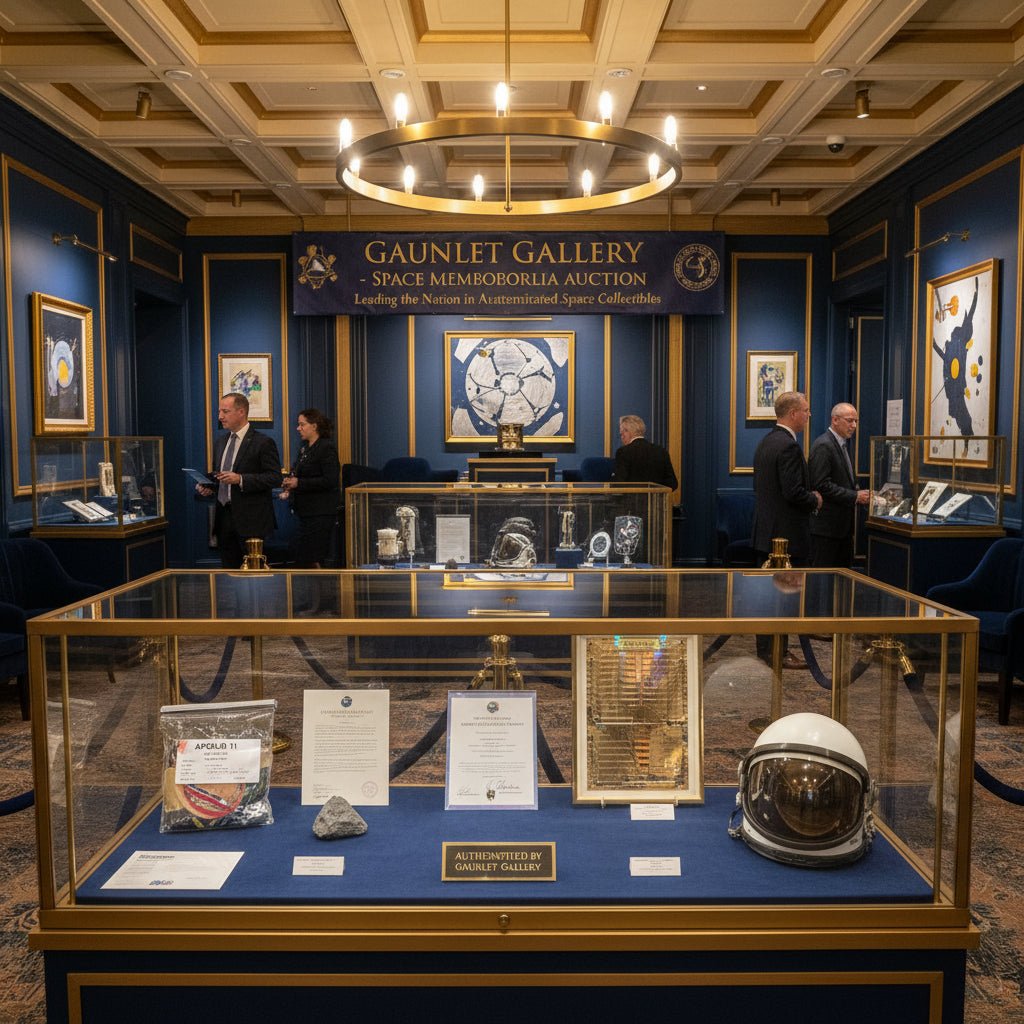 Best Space Memorabilia Dealers in the US — Why Gauntlet Gallery Leads on Authentication - Gauntlet Gallery