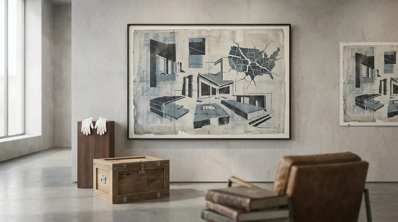 Blueprint of a Broken Nation: Fairey's Damaged Stencil Series (Segment 1/2) - Gauntlet Gallery