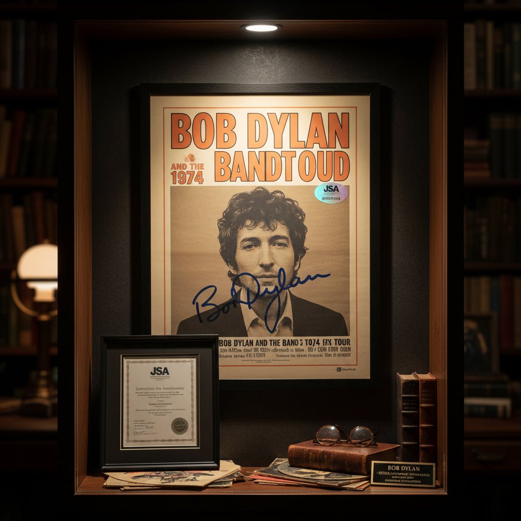 Bob Dylan Signed Memorabilia: Nobel Laureate Premium and Authentication Guide - Gauntlet Gallery