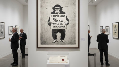 Buying Banksy at Auction vs Gallery: Heritage, Sotheby's, Christie's vs Gauntlet Gallery