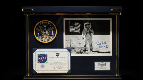Buying NASA Apollo Astronaut Autographs: Flown Artifacts vs. Signed Photographs