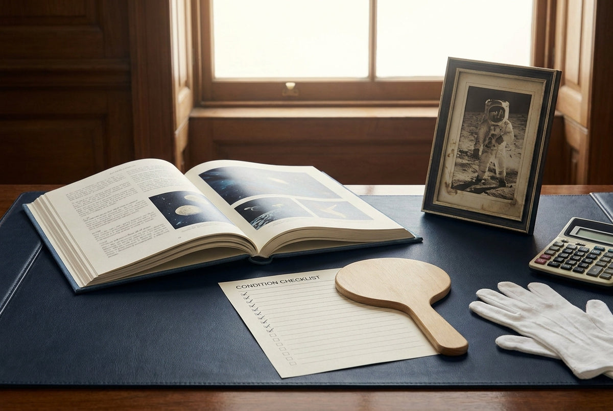 Buying Space Memorabilia at Auction: Buyer’s Premium, Condition Reports & Bidding Checklist - Gauntlet Gallery